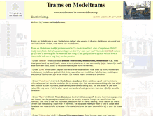 Tablet Screenshot of modeltram.org